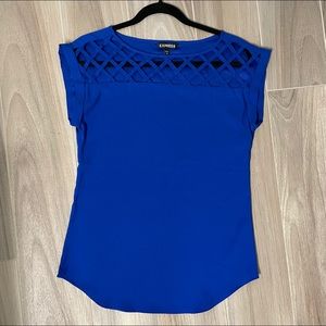 *FREE with purchase* Express | royal blue top